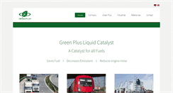 Desktop Screenshot of greenplus-europe.com